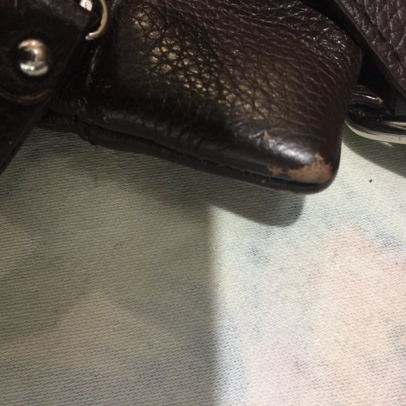 DANIER CROSSBODY LEATHER HANDBAG - Picture 12 of 12